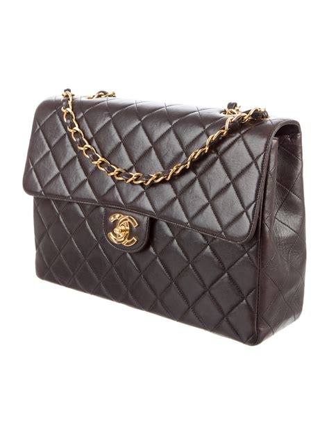 chanel classic single flap jumbo black|chanel classic flap 2022.